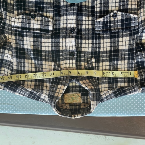 Vintage Wool shirt made in USA, sz 15 mens or sm ladies - Picture 7 of 10